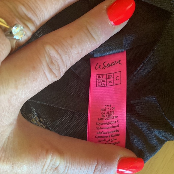 Black bralette LaSenxa - Picture 5 of 5